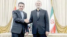 نزدیکی روابط ایران و عراق به روایت تصویری که علی لاریجانی منتشر کرد + عکس