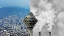 ۲۰ نقطه تهران در شرایط وخیم آلودگی