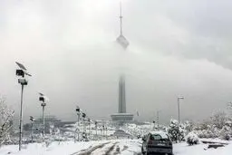 پایتخت برفی می‌شود