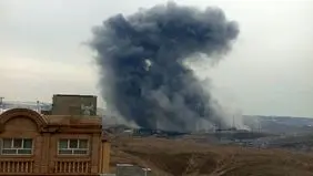 وقوع چند انفجار در محوطه فرماندهی انتظامی آذربایجان‌شرقی