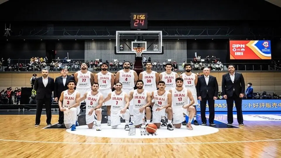 باخت سنگین بسکتبال ایران مقابل ژاپن