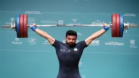 دو مدال نقره و یک برنز معینی در وزنه‌برداری بازی‌های کشورهای اسلامی

