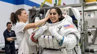فضانورد زن ایرانی وارد ایستگاه فضایی کندی شد/ عکس