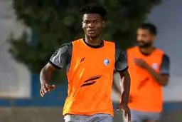 اندونگ در تمرین استقلال شرکت کرد