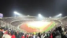 ظرفیت ورزشگاه آزادی تکمیل شد