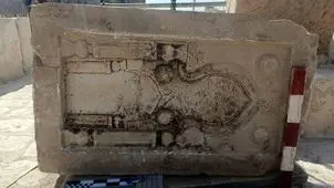 کشف محراب تاریخی در کاروانسرای محوطه جهانی پاسارگاد