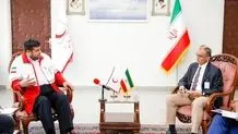 محافظ البنك المرکزي یجتمع مع السفیر القطري لدى طهران