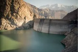 ذخیره آبی سدها + اینفوگرافی