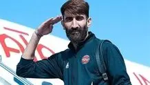 علیرضا بیرانوند برای آغاز خدمت سربازی راهی پادگان آباده شد