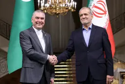 تقویت مناسبات تهران و عشق آباد/ ۴ سند همکاری مشترک میان مقامات ایران و ترکمنستان امضا شد