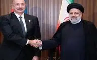 Azerbaijan's Aliyev congratulates Raeisi on Iran Rev. anniv.