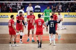 شکست سه بر یک تیم والیبال ایران در برابرمصر