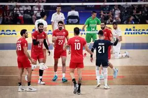 شکست سه بر یک تیم والیبال ایران در برابرمصر