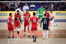 شکست سه بر یک تیم والیبال ایران در برابرمصر