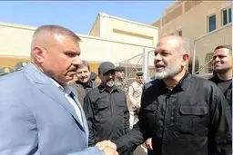 دیدار وزیر کشور با همتای عراقی خود در مرز خسروی

