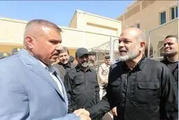دیدار وزیر کشور با همتای عراقی خود در مرز خسروی

