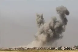 حملات پهپادی به پایگاه آمریکایی در اربیل