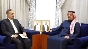 وزیر الدفاع الإیرانی یلتقی بوزیر الدولة القطریة لشؤون الدفاع