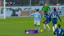 گل اول منچسترسیتی به چلسی+ ویدئو