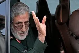 عکس جدیدی که ایسنا از سردار قاآنی منتشر کرد