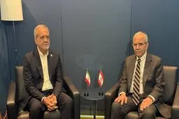 پزشکیان با نواف سلام دیدار کرد