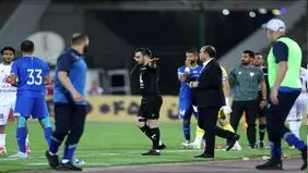 اعتراض شدید استقلالی‌ها به داوری دیدار با هوادار