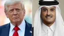 تماس تلفنی امیر قطر و ترامپ با محور کاهش تنش‌های منطقه‌ای