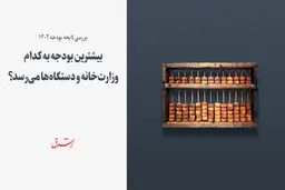 بیشترین بودجه به کدام وزارت‌خانه و دستگاه‌ها می‌رسد؟