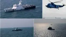 مانور دریایی ارتش ایران و پاکستان در خلیج فارس/ ویدئو و تصاویر