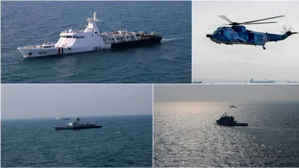 نیروی دریایی ایران و پاکستان تمرین مشترک برگزار کردند

