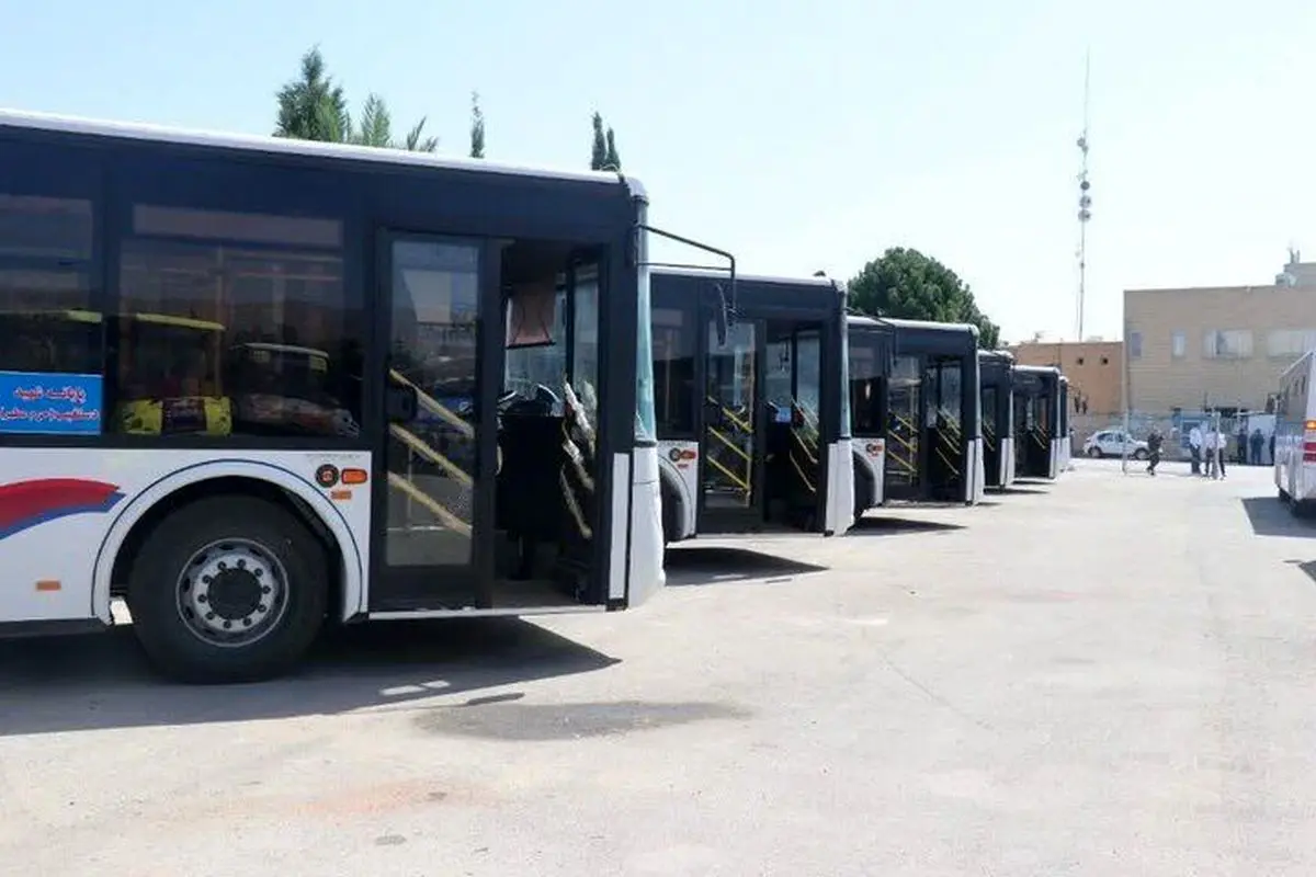 ۳۴۰۰ اتوبوس برای جابه جایی تشییع کنندگان رهبر شهید آماده شد