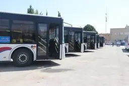 ۳۴۰۰ اتوبوس برای جابه جایی تشییع کنندگان رهبر شهید آماده شد