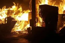 چندین کشته و زخمی در انفجار مخزن گاز در فولاد خالدآباد
