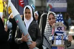 تیپ و ظاهر دختران دهه نودی در راهپیمایی ۱۳ آبان + عکس