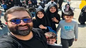 اسماعیل سقاب اصفهانی در غم از دست دادن همسر و دخترش نوشت