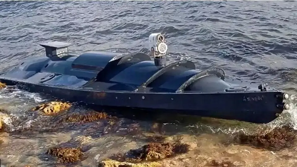 Russian vessels repel attack of Ukrainian sea drones