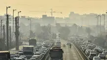 وارونگی دمای بی‌سابقه تهران