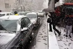 بارش گسترده برق در تهران آبان ۱۳۹۸ + عکس