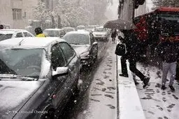 بارش گسترده برق در تهران آبان ۱۳۹۸ + عکس