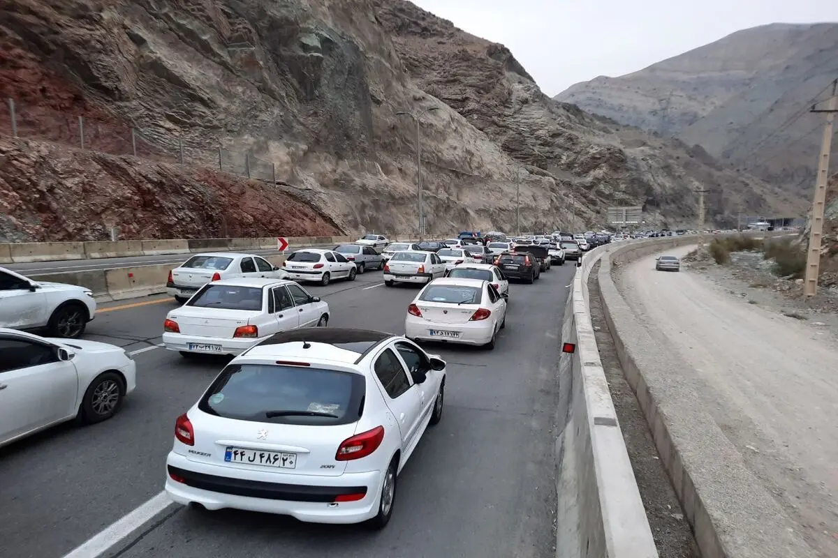 اطلاعیه درباره یک طرفه شدن جاده چالوس