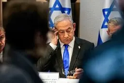 نتانیاهو بار دیگر جلسه دادگاه را ترک کرد

