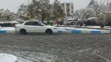 فارس برف پوش می شود
