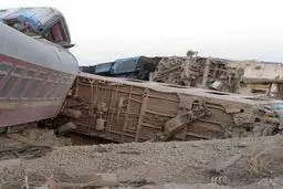 مقصران حادثه واژگونی قطار مشهد-یزد معرفی می شوند