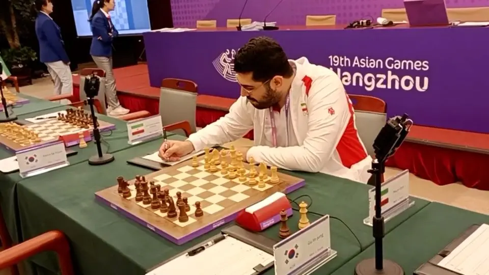 شطرنج ایران قهرمان بازی‌های آسیایی شد
