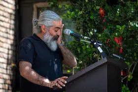 مراسم تشییع پیکر حمیدرضا درجاتی