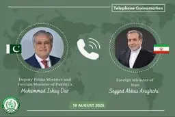 گفت و گوی وزیر خارجه پاکستان با عراقچی درباره توافق مکه 