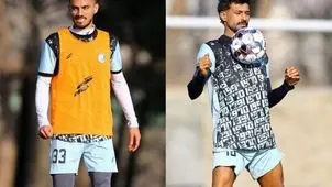 مغضوبان ساپینتو در تمرین استقلال حاضر شدند
