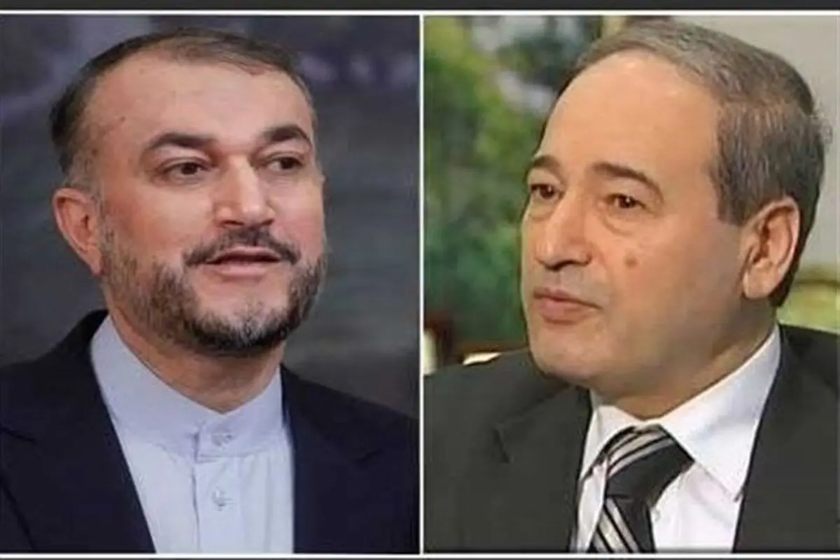عبد اللهیان و المقداد یبحثان في اتصال هاتفي القضایا ذات الاهتمام المشترک 