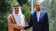 گفت‌وگوی امیرعبداللهیان با نخست‌وزیر قطر

