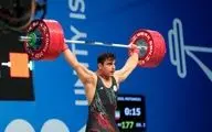 «رسول معتمدی» قهرمان وزنه‌برداری آسیا شد